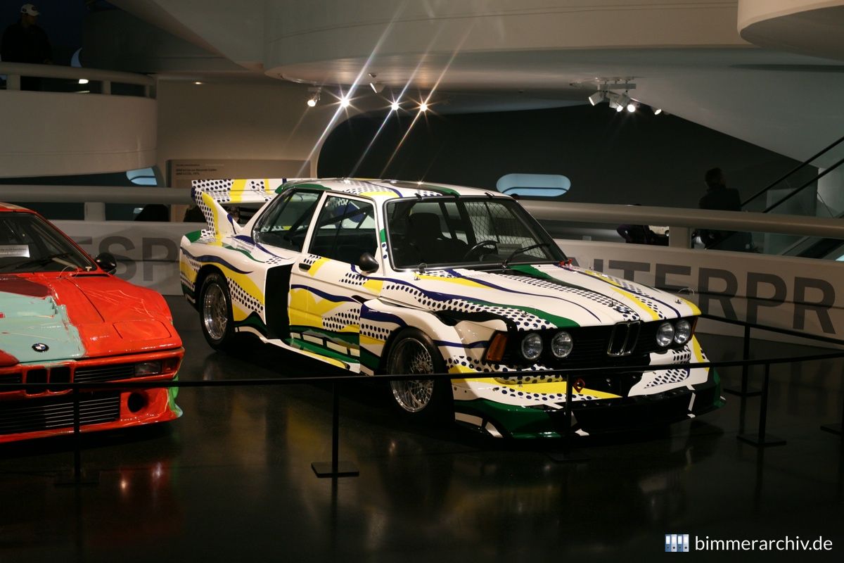BMW 320i Gruppe 5 Rennversion - Roy Lichtenstein, Art Car, 1977