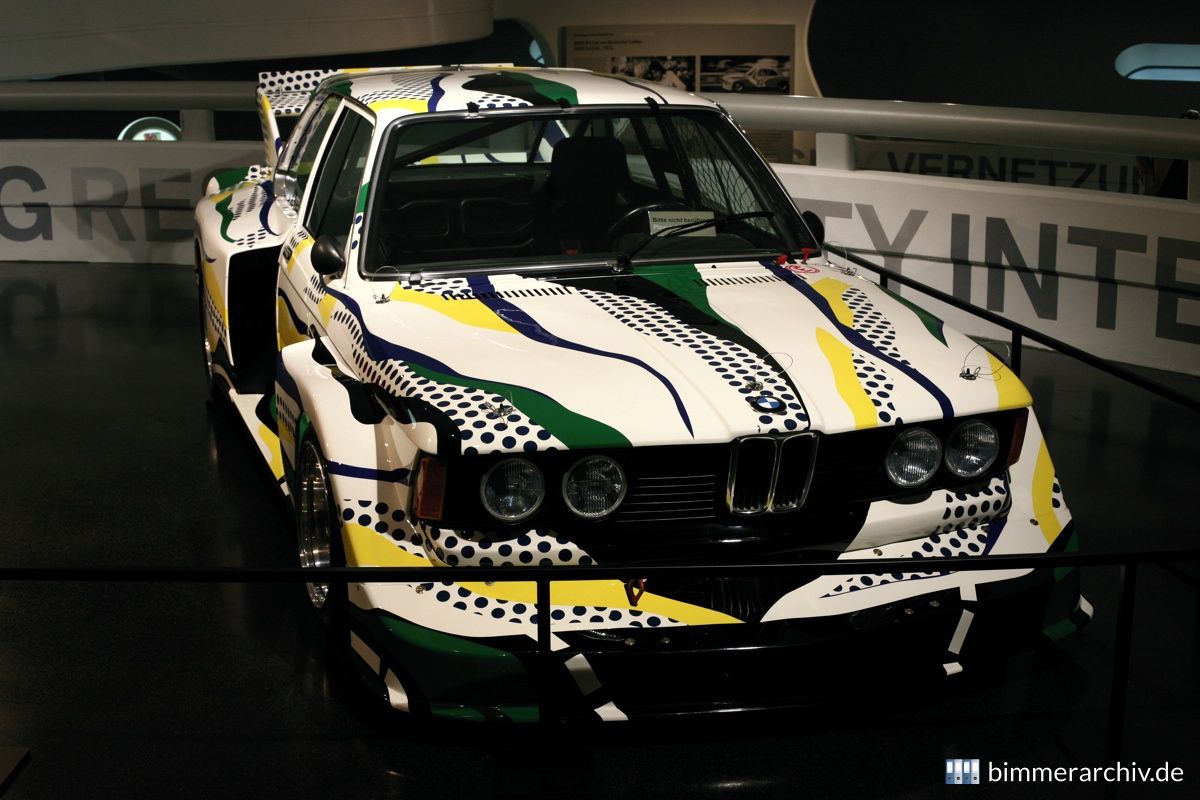 BMW 320i Gruppe 5 Rennversion - Roy Lichtenstein, Art Car, 1977