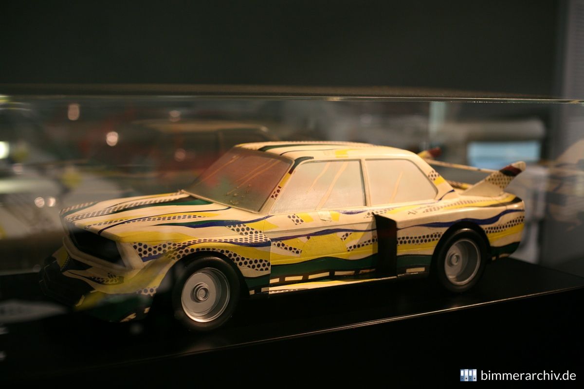 BMW 320i Gruppe 5 Rennversion - Roy Lichtenstein, Modell, 1977