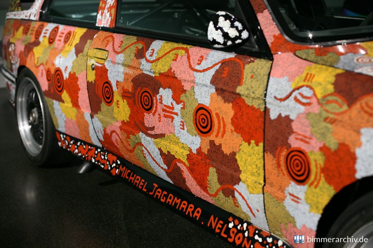 BMW M3 Gruppe A Rennversion - Michael Jagamara Nelson, Art Car, 1989