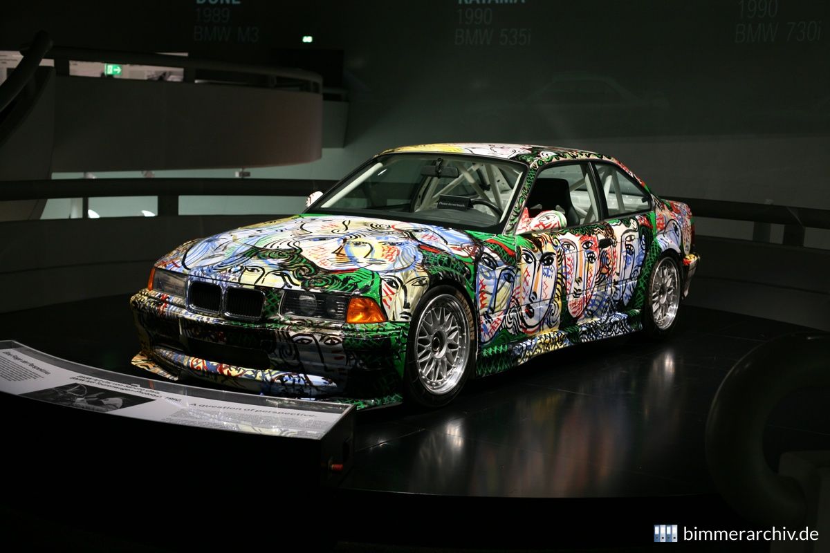BMW Renntourenwagen, 3er Reihe - Sandro Chia, Art Car, 1992