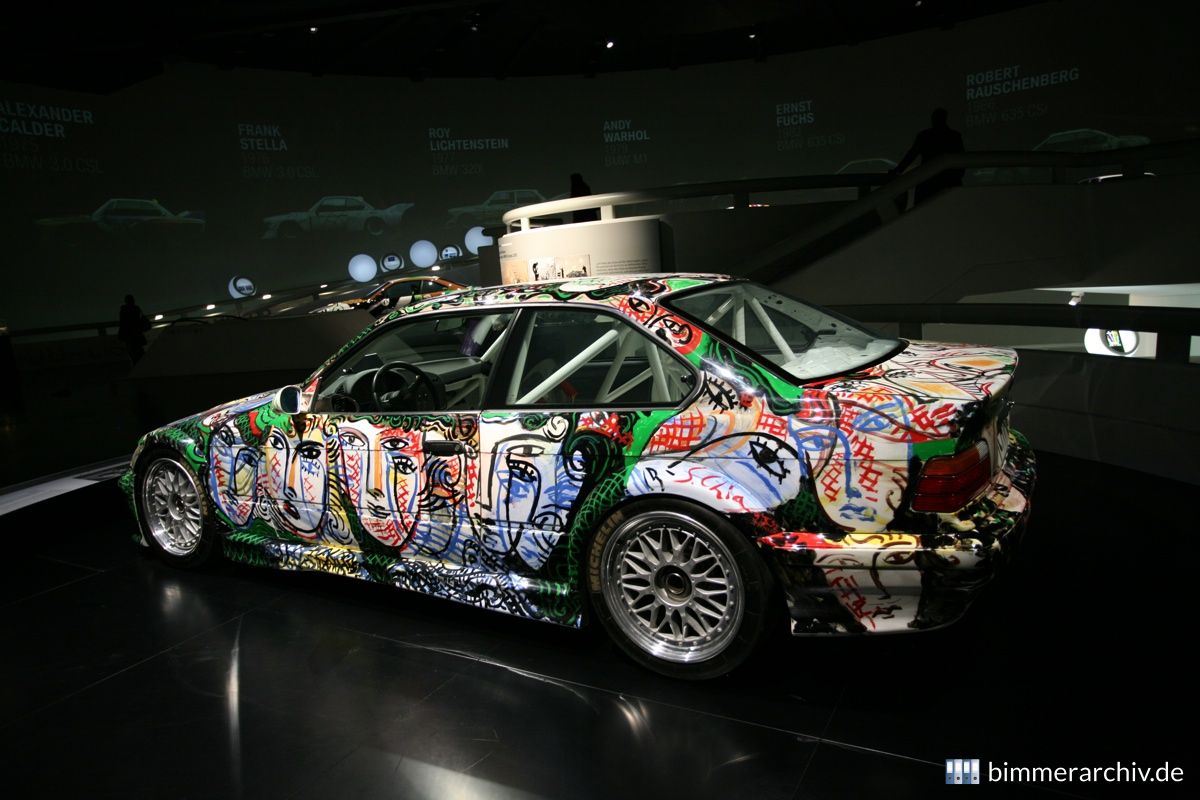 BMW Renntourenwagen, 3er Reihe - Sandro Chia, Art Car, 1992