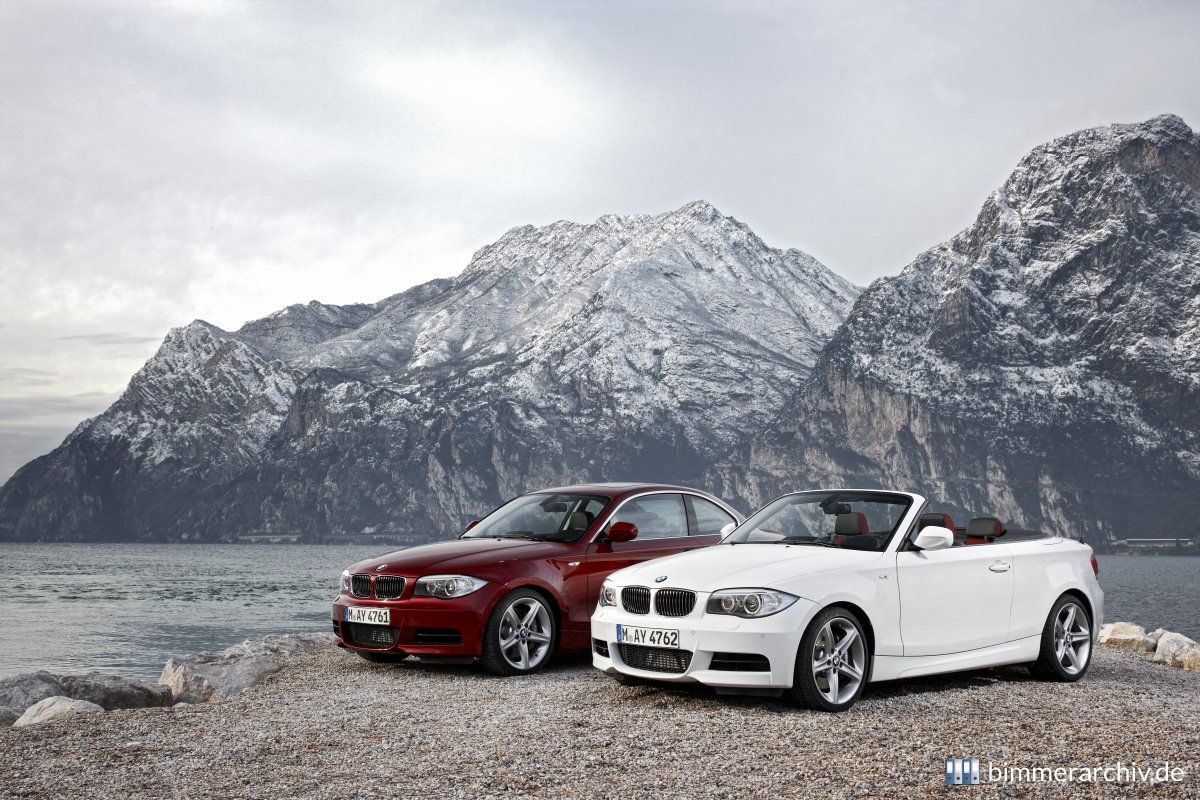 BMW 135i Cabrio und 135i Coupé