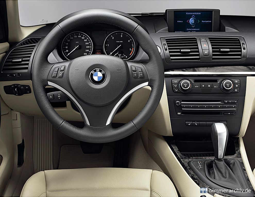 BMW 120d - Innenraum - Modellpflege 2007