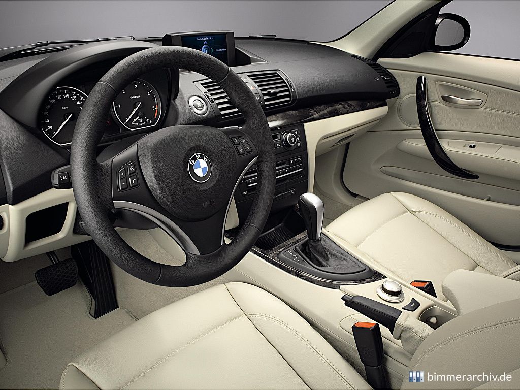 BMW 120d - Innenraum - Modellpflege 2007