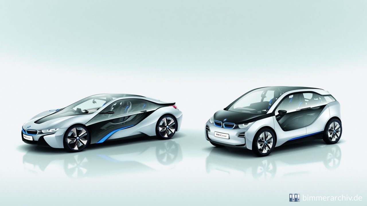 BMW i8 Concept und i3 Concept