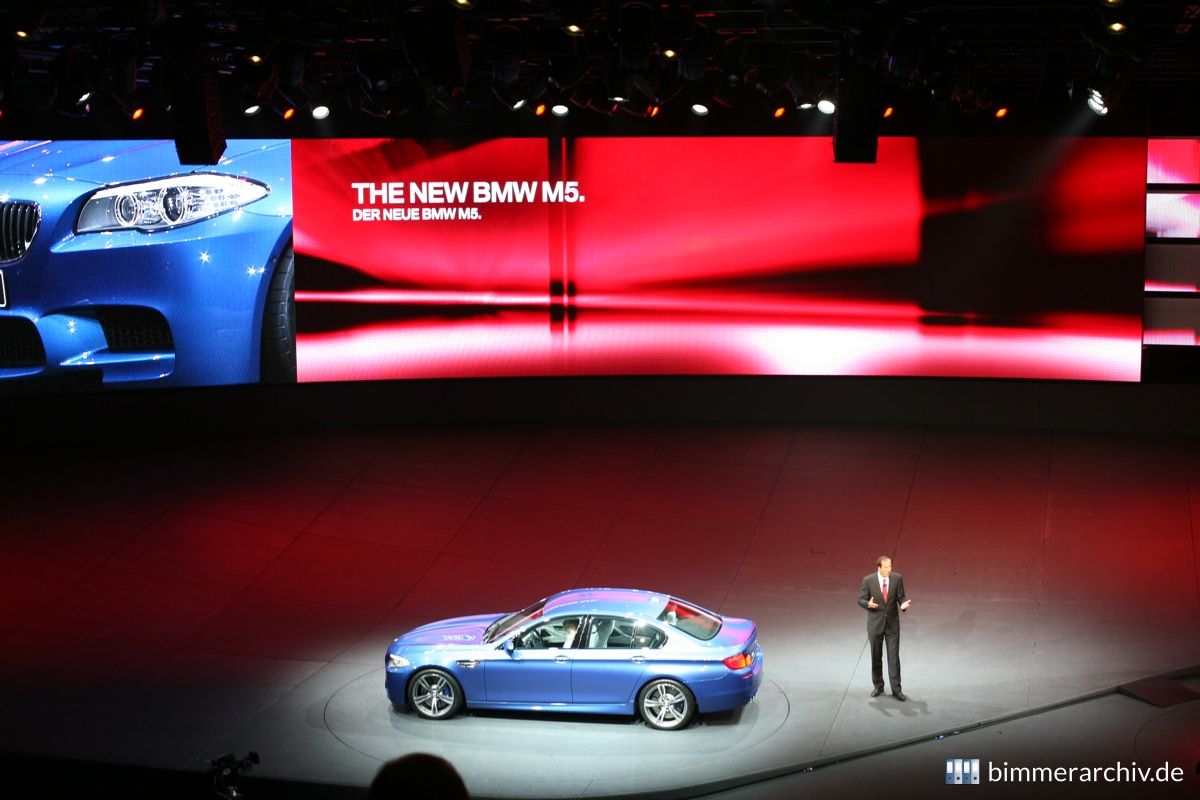Präsentation BMW M5 Limousine