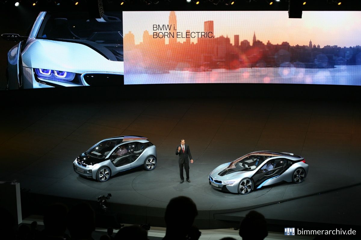 Präsentation BMW i3 und i8 Concept