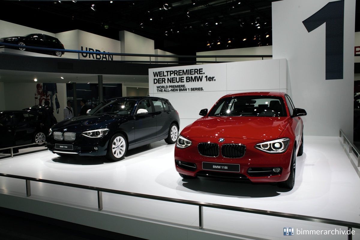 BMW 118i und 118d