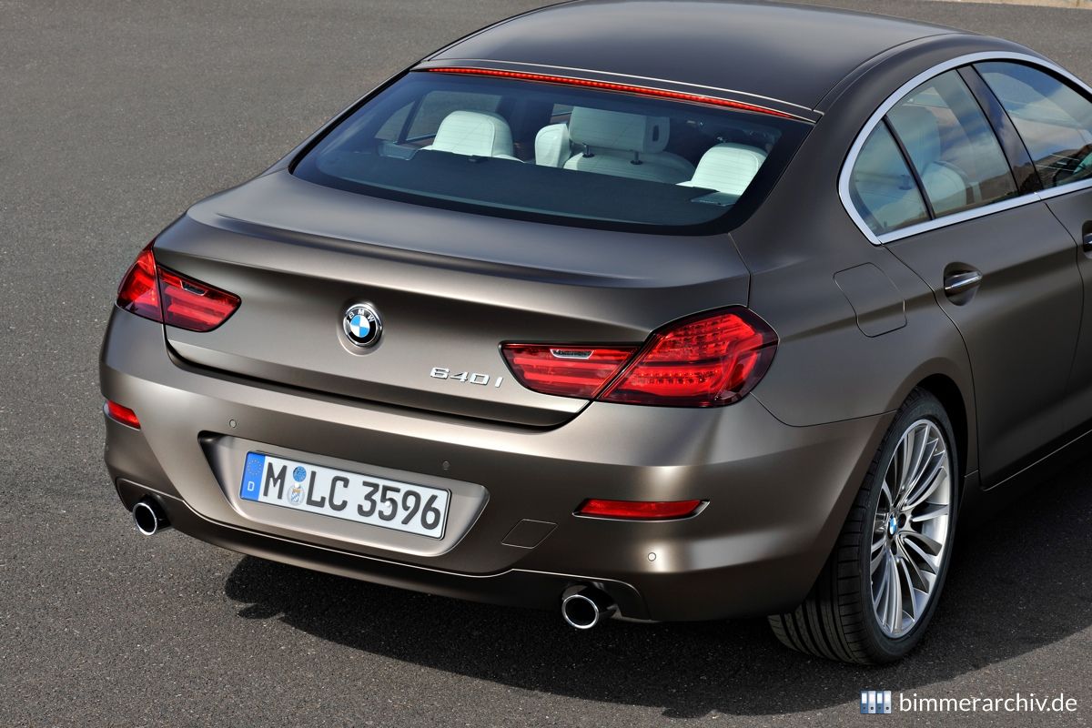BMW 640i Gran Coupé