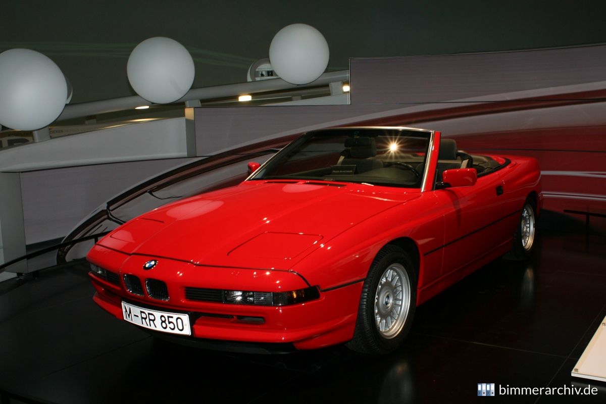BMW 850i Cabrio Prototyp