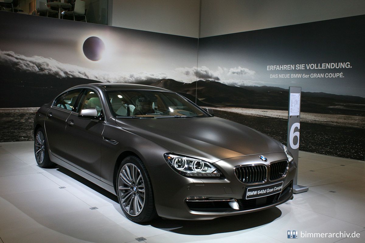 BMW 640d Gran Coupé