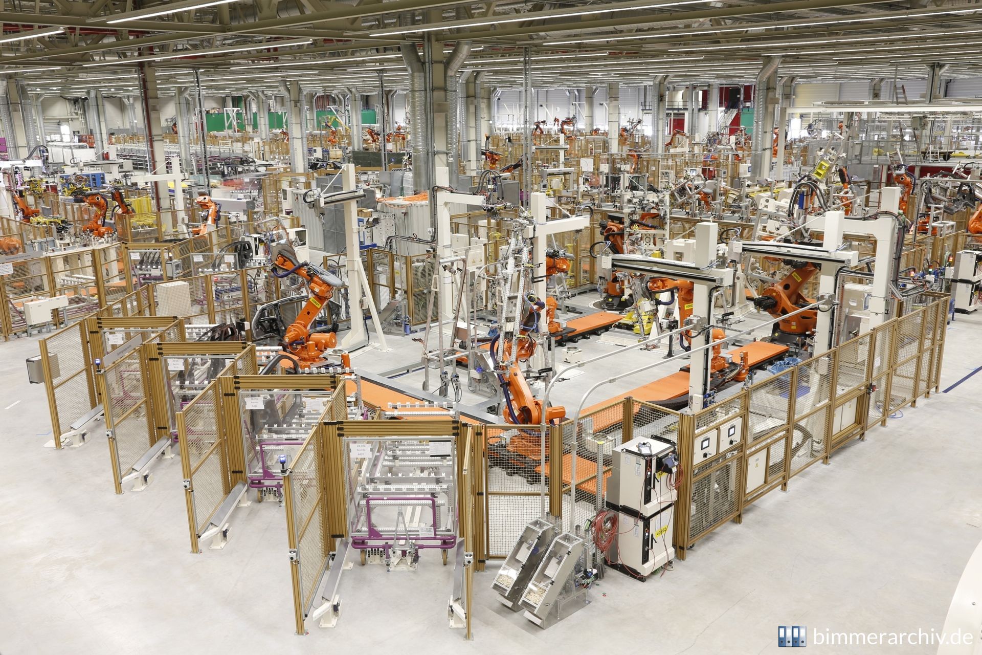 BMW i3 Produktion im Werk Leipzig