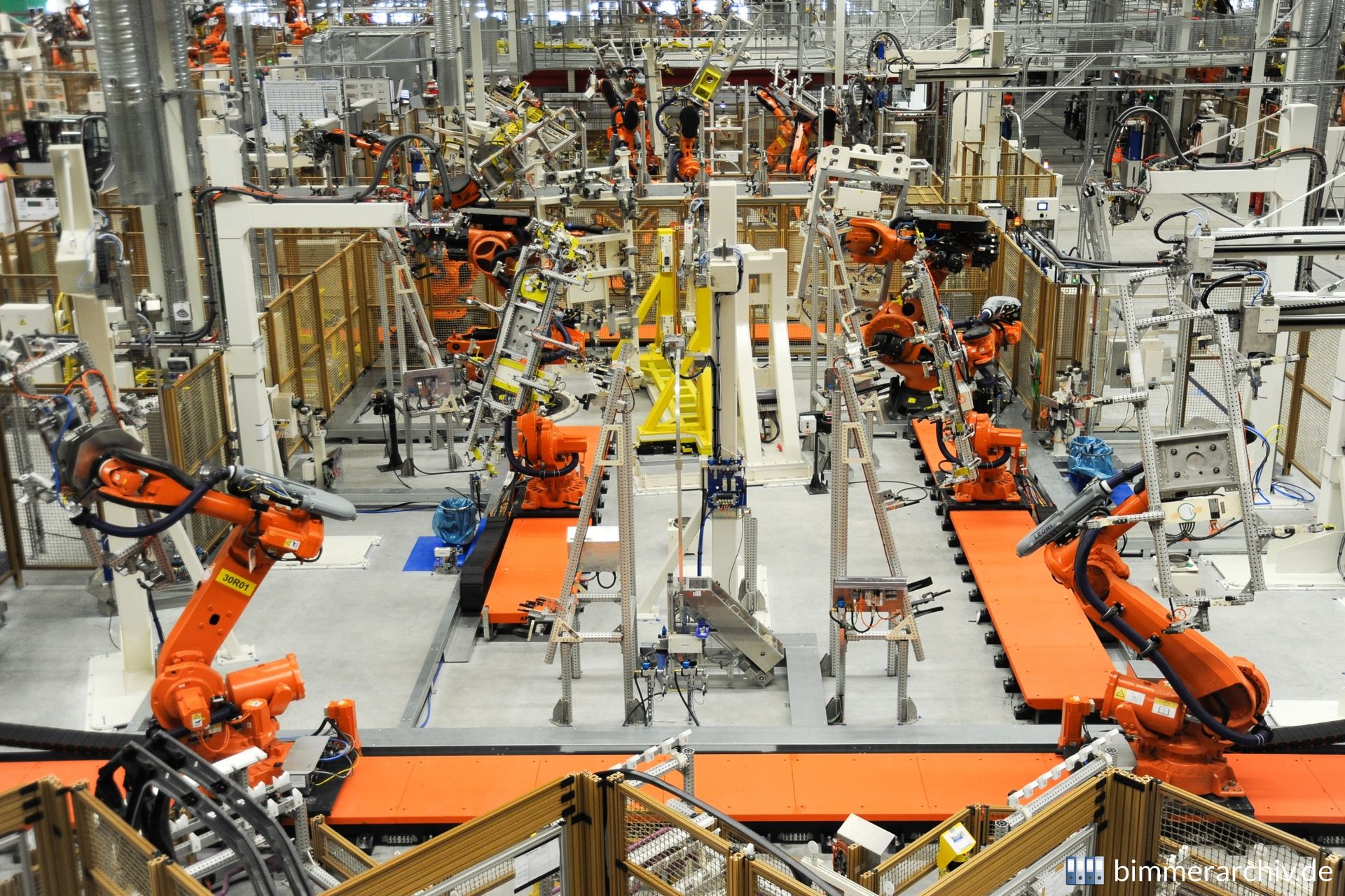 BMW i3 Produktion im Werk Leipzig