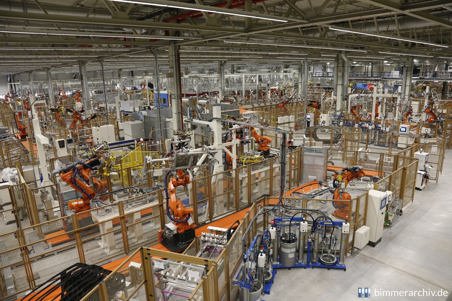 BMW i3 Produktion im Werk Leipzig