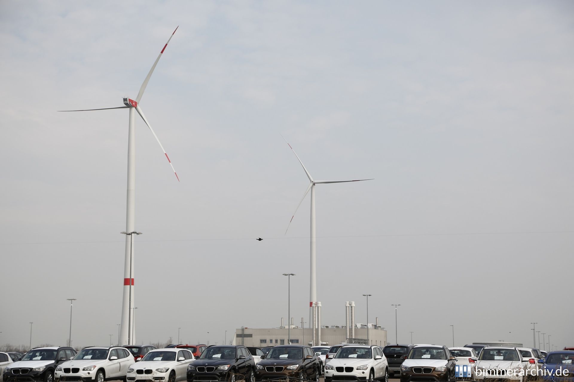 BMW Werk Leipzig - Windkraftanlage