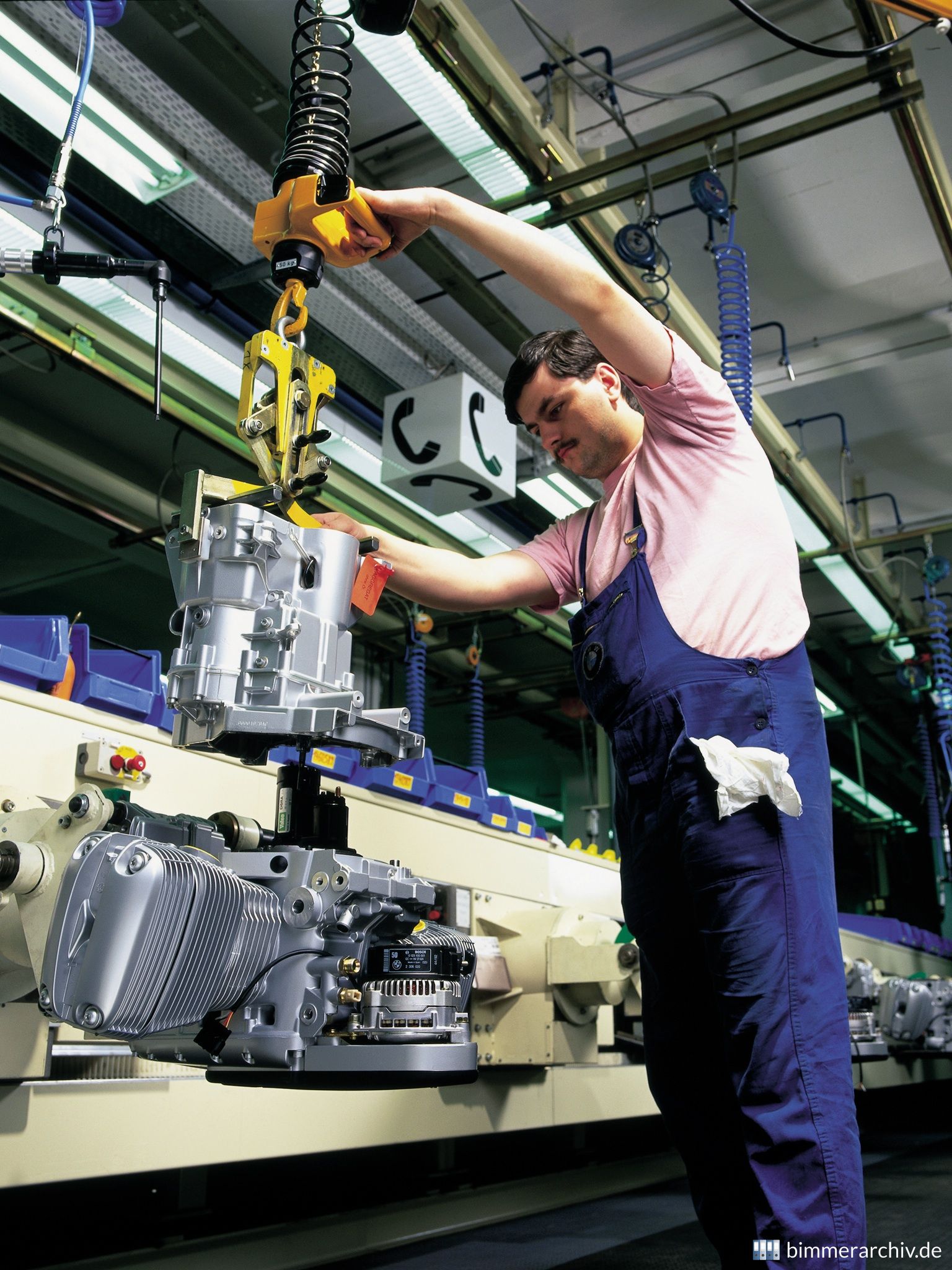 BMW Werk Berlin - Montage Boxermotoren