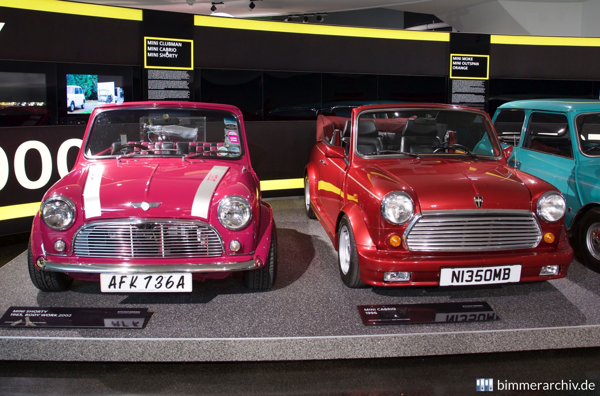 Mini Shorty und Mini Cabrio