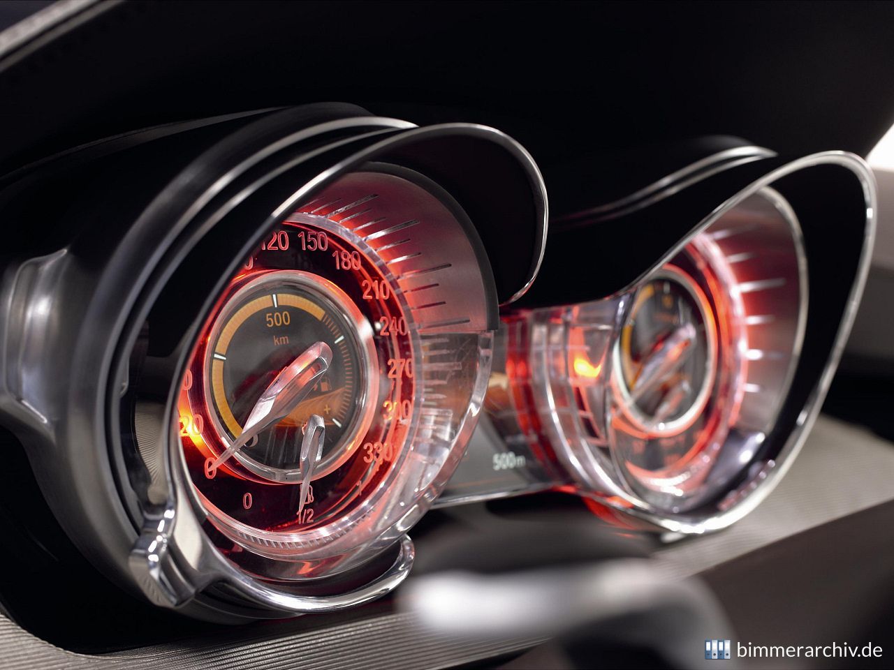 BMW Concept CS - Doppelrundinstrumente