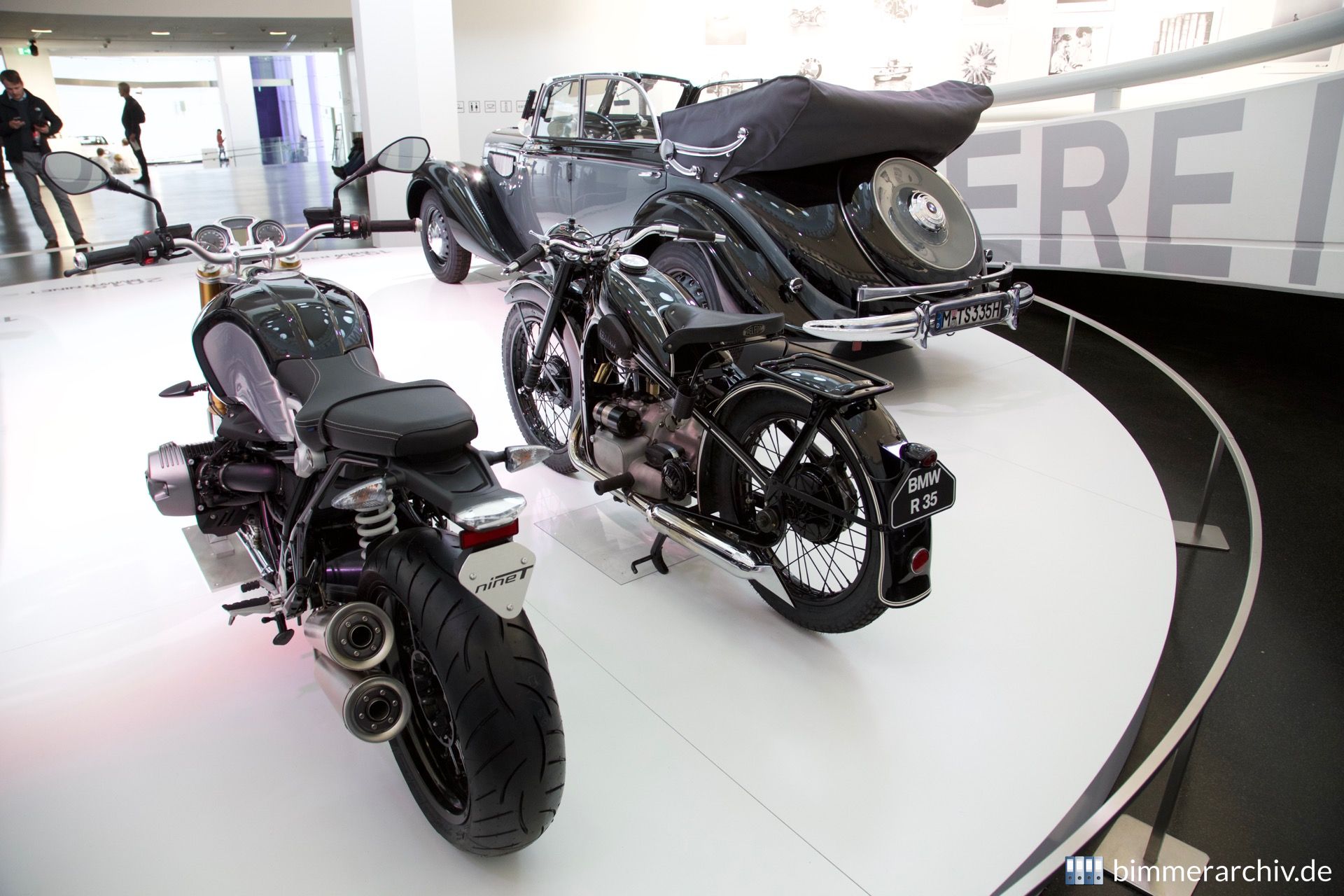 BMW R 35 und R nineT