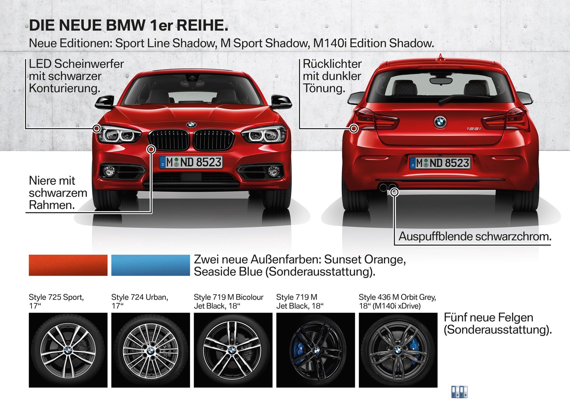 BMW 1er Reihe - Highlights