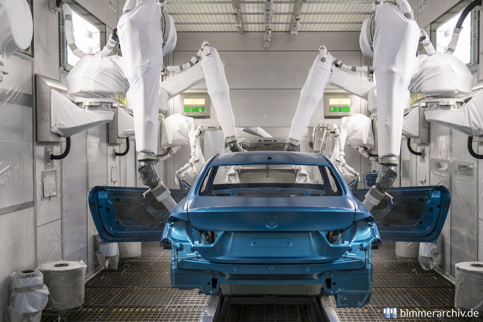 elektrostatischer Farbauftrag