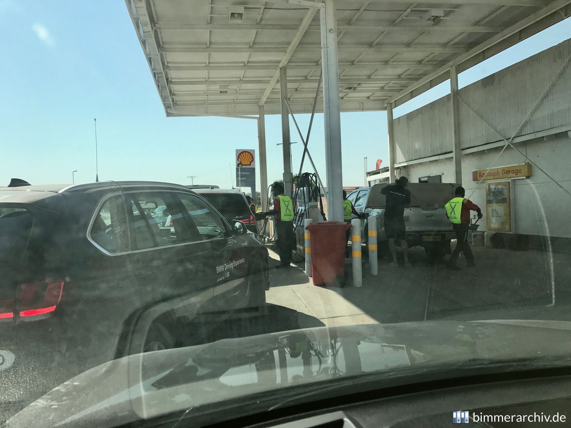 Tanken in Kamanjab
