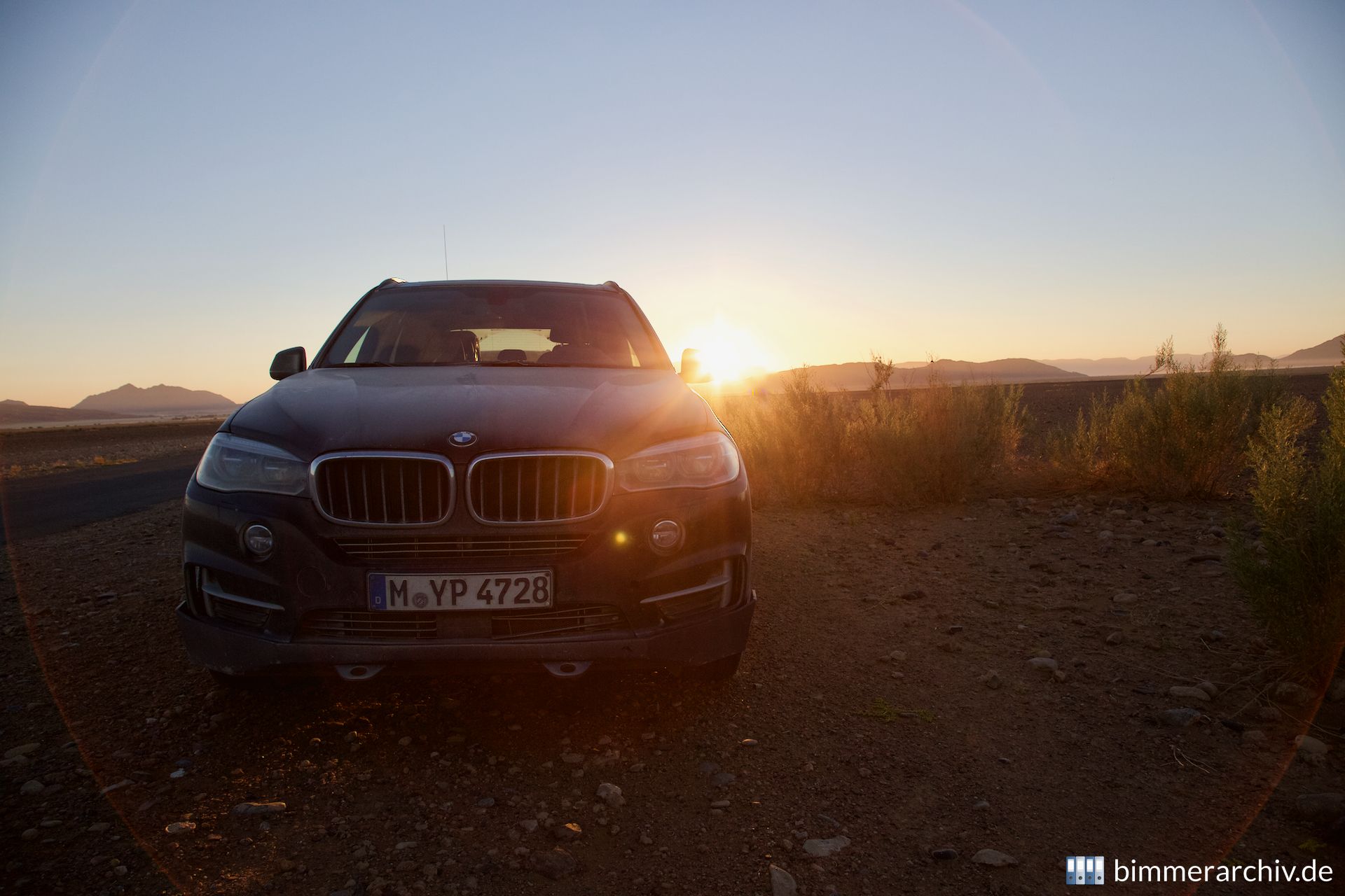 Sonnenaufgang in der Namib