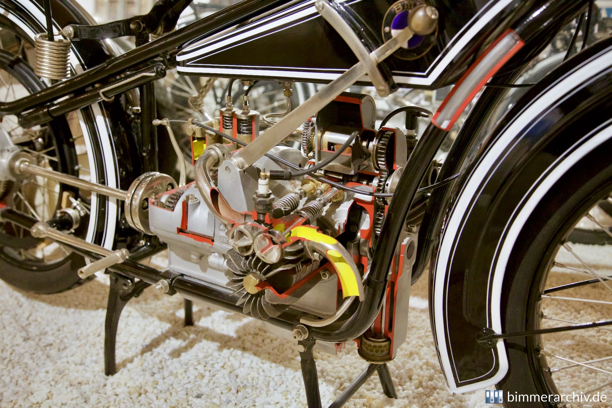 BMW R 32 - Schnittmodell