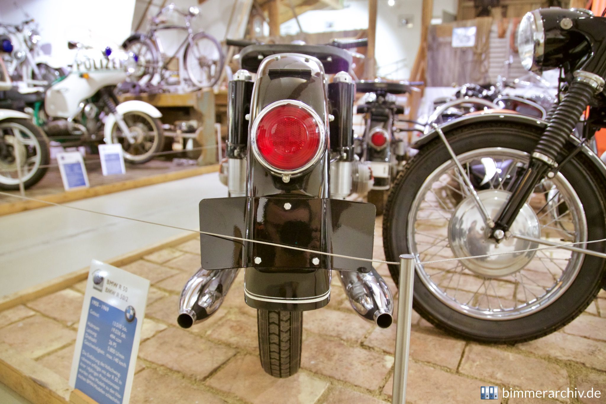 BMW R 50/2 - Schnittmodell