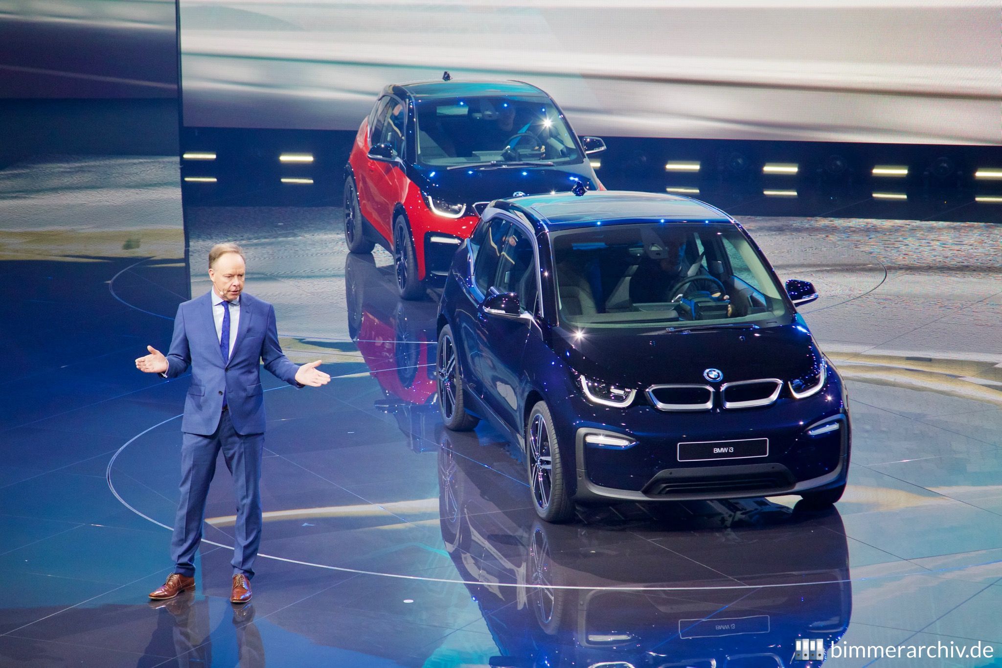 Ian Robertson und der BMW i3s
