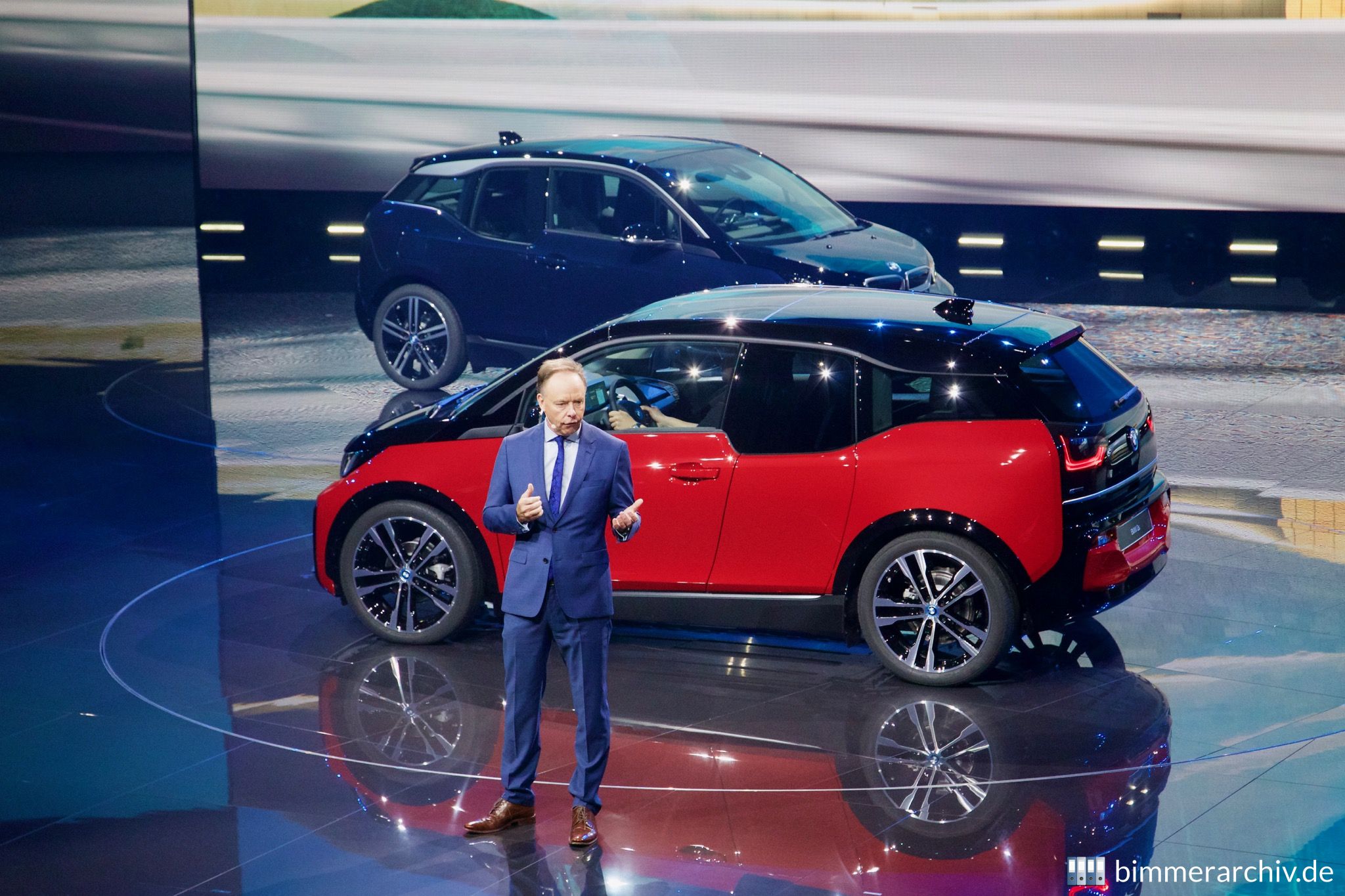 Ian Robertson und der BMW i3s