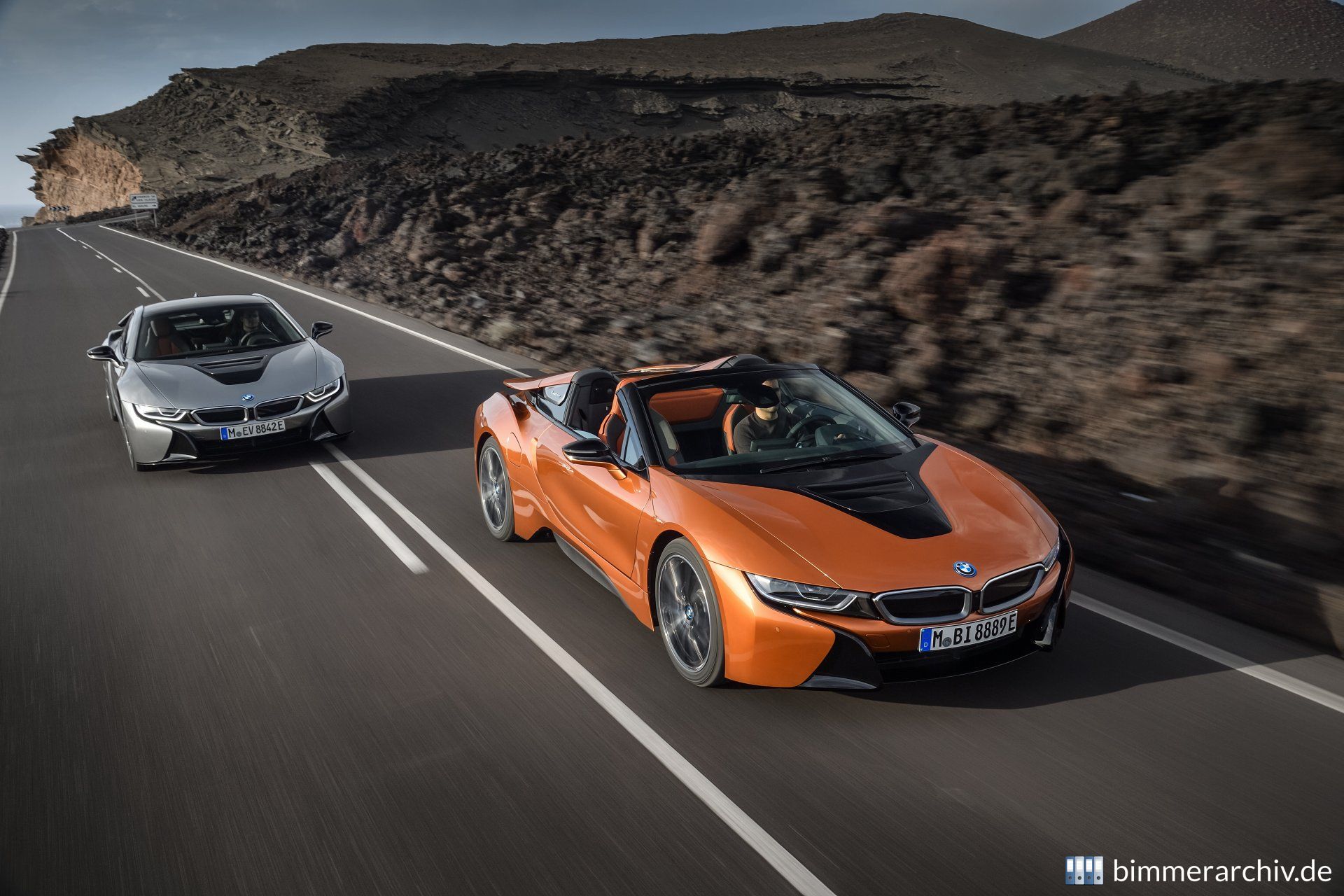 BMW i8 Roadster und i8 Coupé