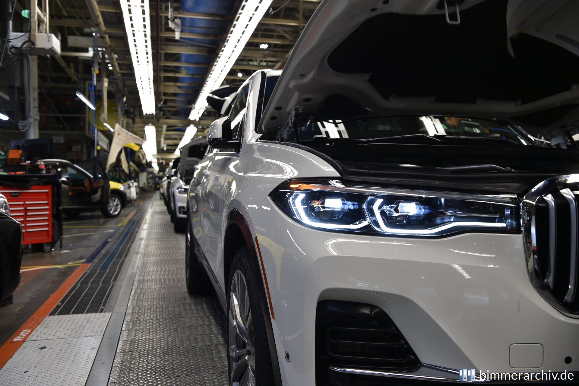 Produktion der ersten Vorserien BMW X7