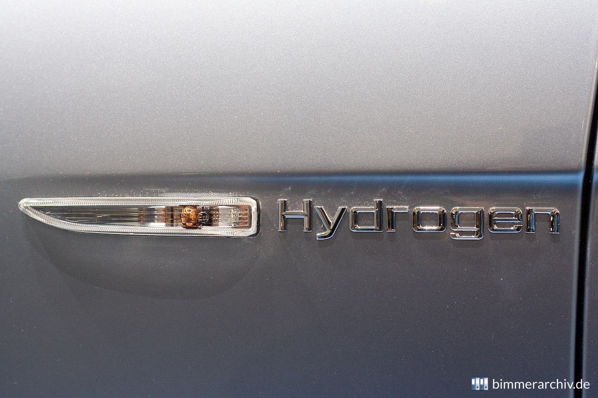BMW Hydrogen 7 Schriftzug