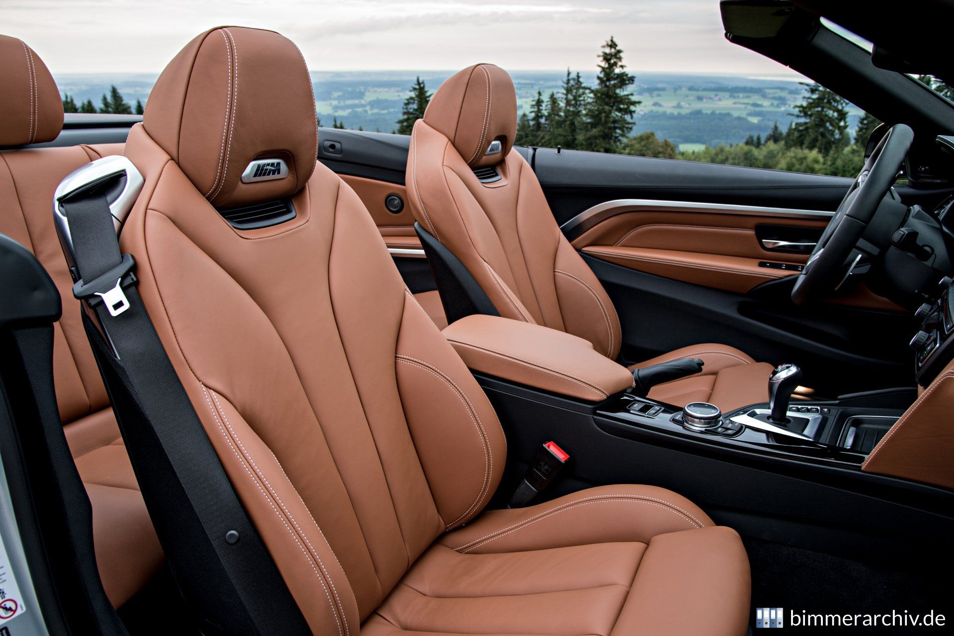 BMW M4 Cabrio - Merino Feinnarbe Amarobraun