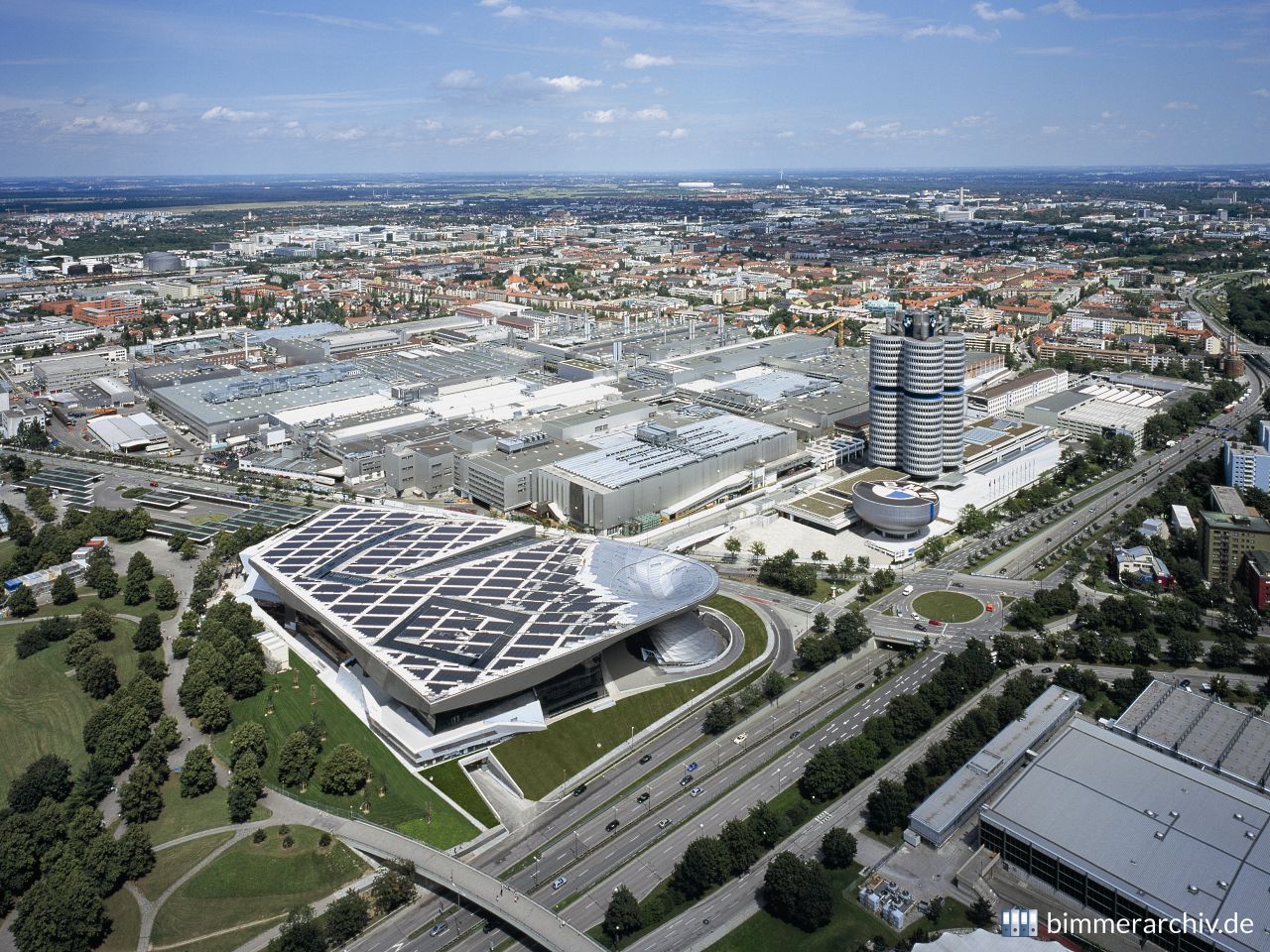 BMW Welt Baustelle