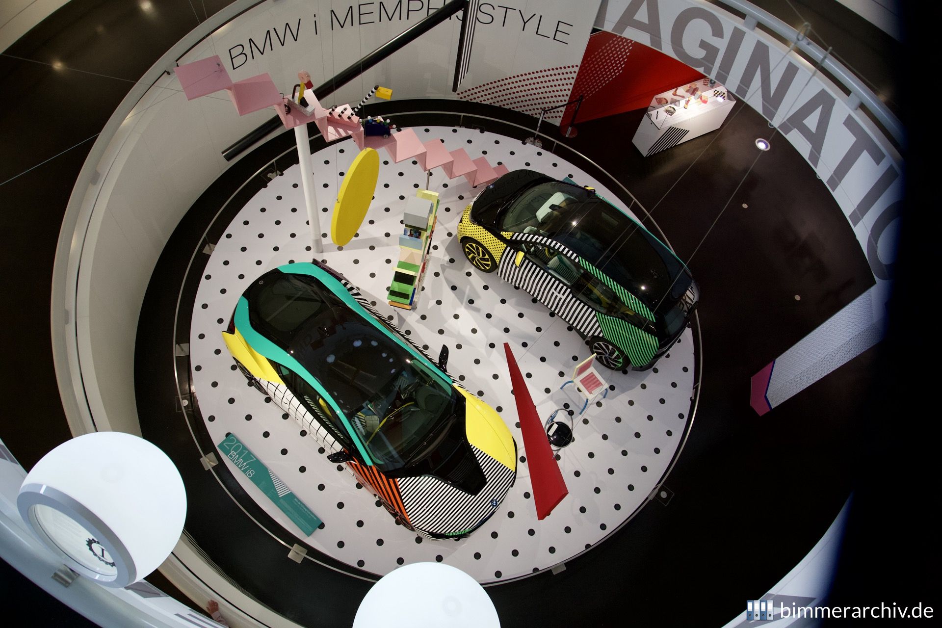BMW i8 und BMW i3 - Memphis Style