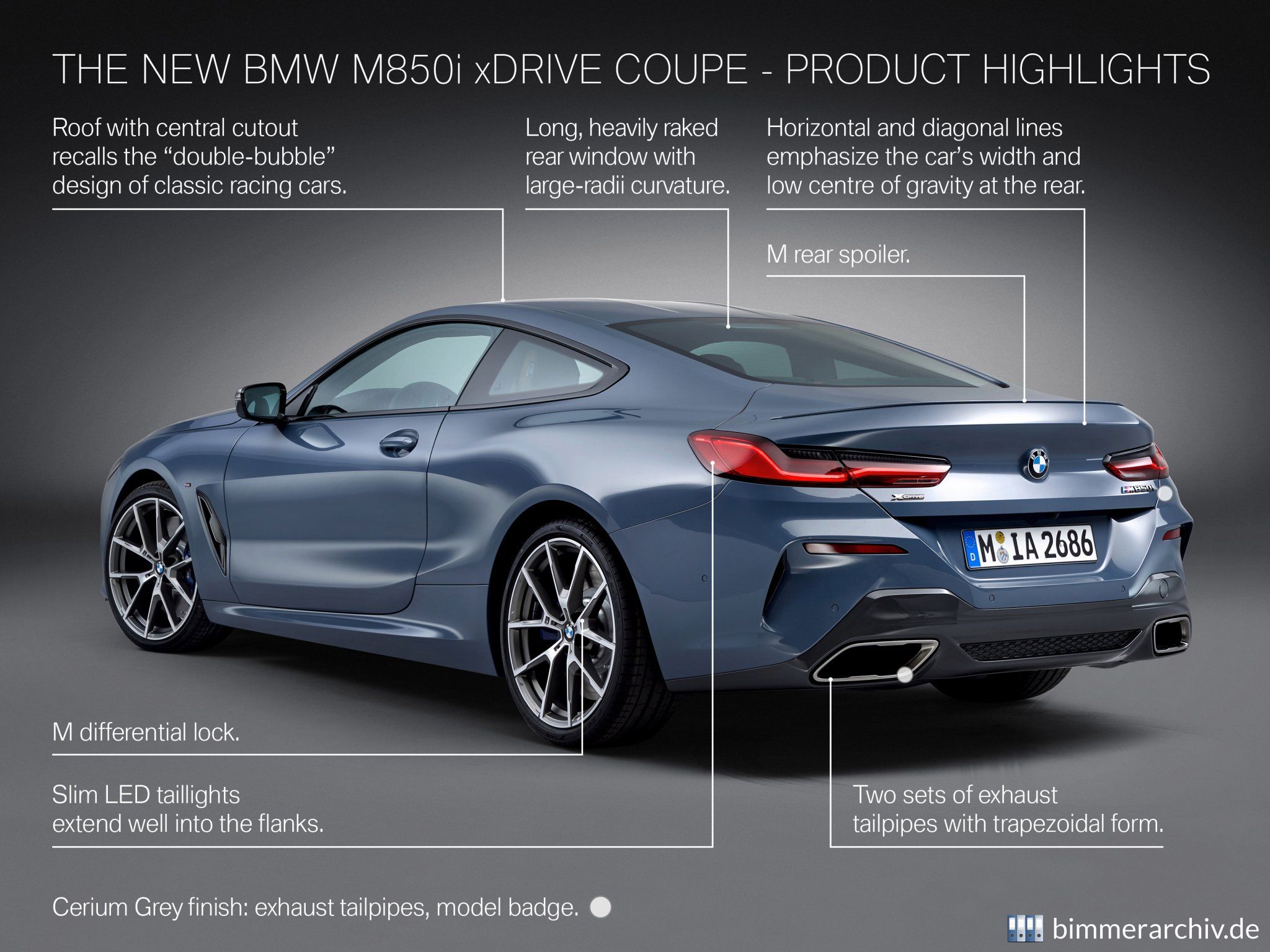 BMW M850i xDrive Coupé - Highlights
