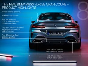 BMW 8er Gran Coupé - Highlights