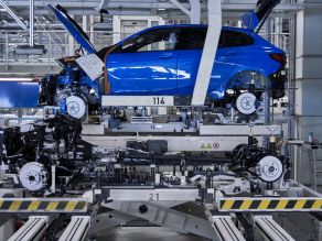 BMW 1er im Fahrzeugmontage