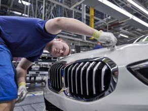 BMW 1er im Fahrzeugmontage