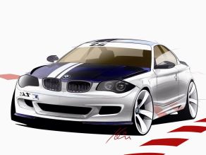 BMW Concept 1 Series tii - Design Skizze