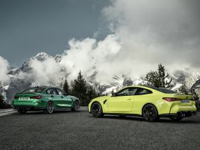 BMW M3 Competition Limousine und BMW M4 Competition Coupé