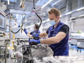 Produktion des hochintegrierten E-Motors