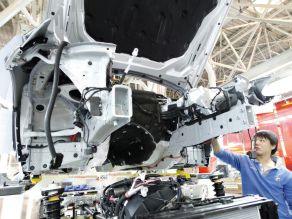 Produktion 5er Limousine Langversion