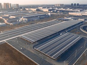 Solaranlagen im BBA Werk Dadong