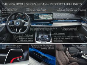 BMW 5er Limousine - Highlights