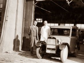 22. März 1929: Das erste jemals gefertigte BMW Automobil in Berlin Johannisthal