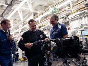 Besuch von Arnold Schwarzenegger